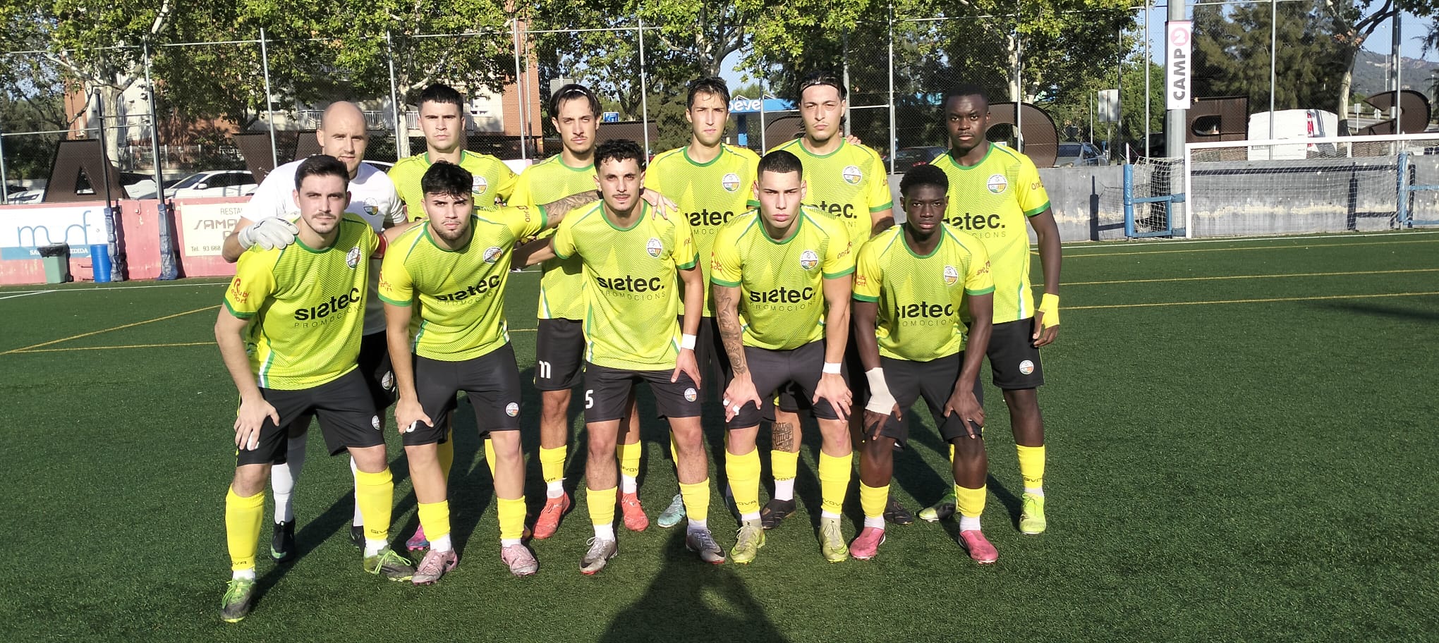 Empat a 1-1 en la visita de l'Olímpic de Can Fatjó a Pallejà. FOTO: Cedida