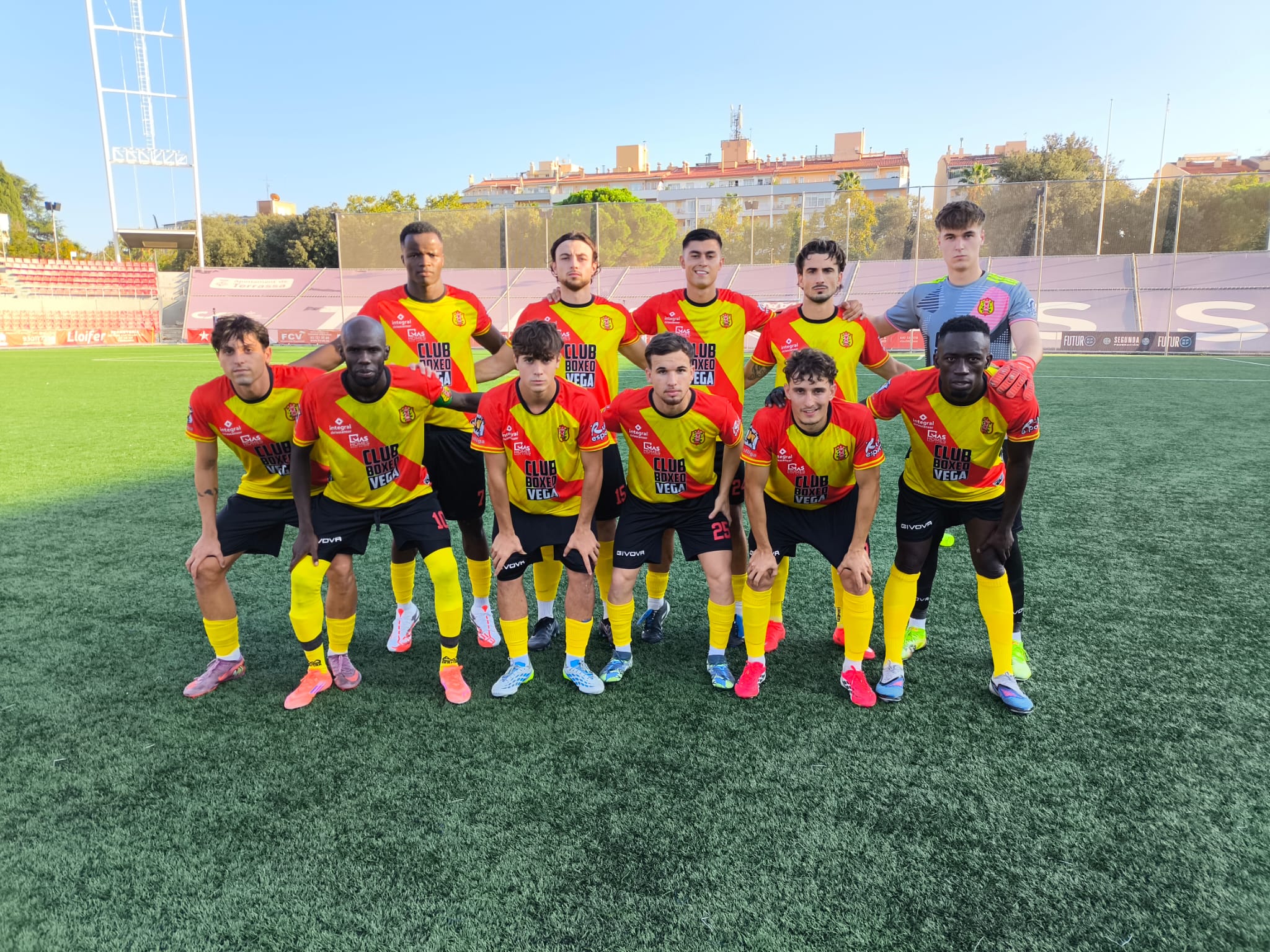El Veinti suma un segon empat a l’Estadi Olímpic. FOTO: Cedida