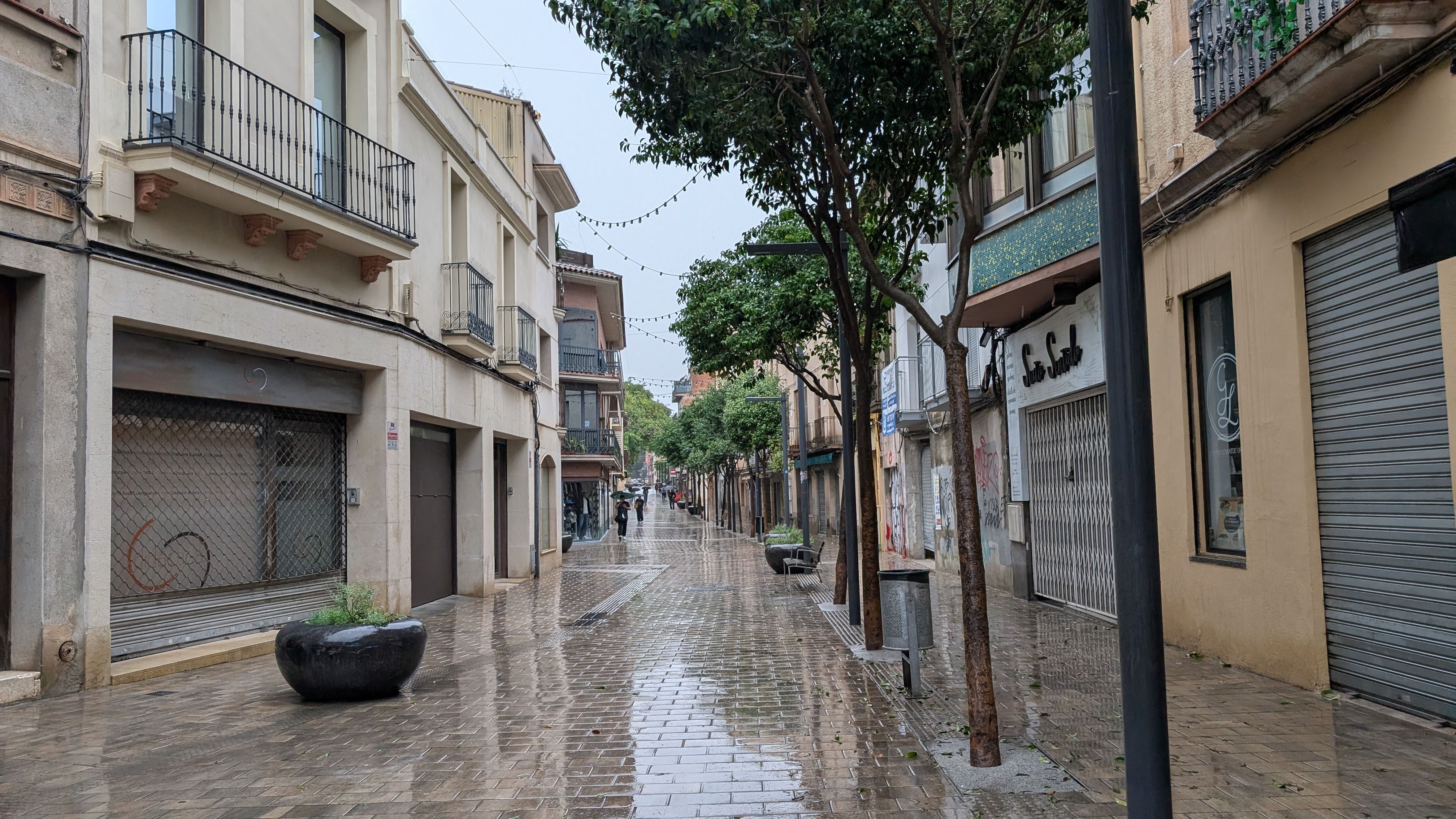 Pluja a Rubí FOTO: Marta Casas