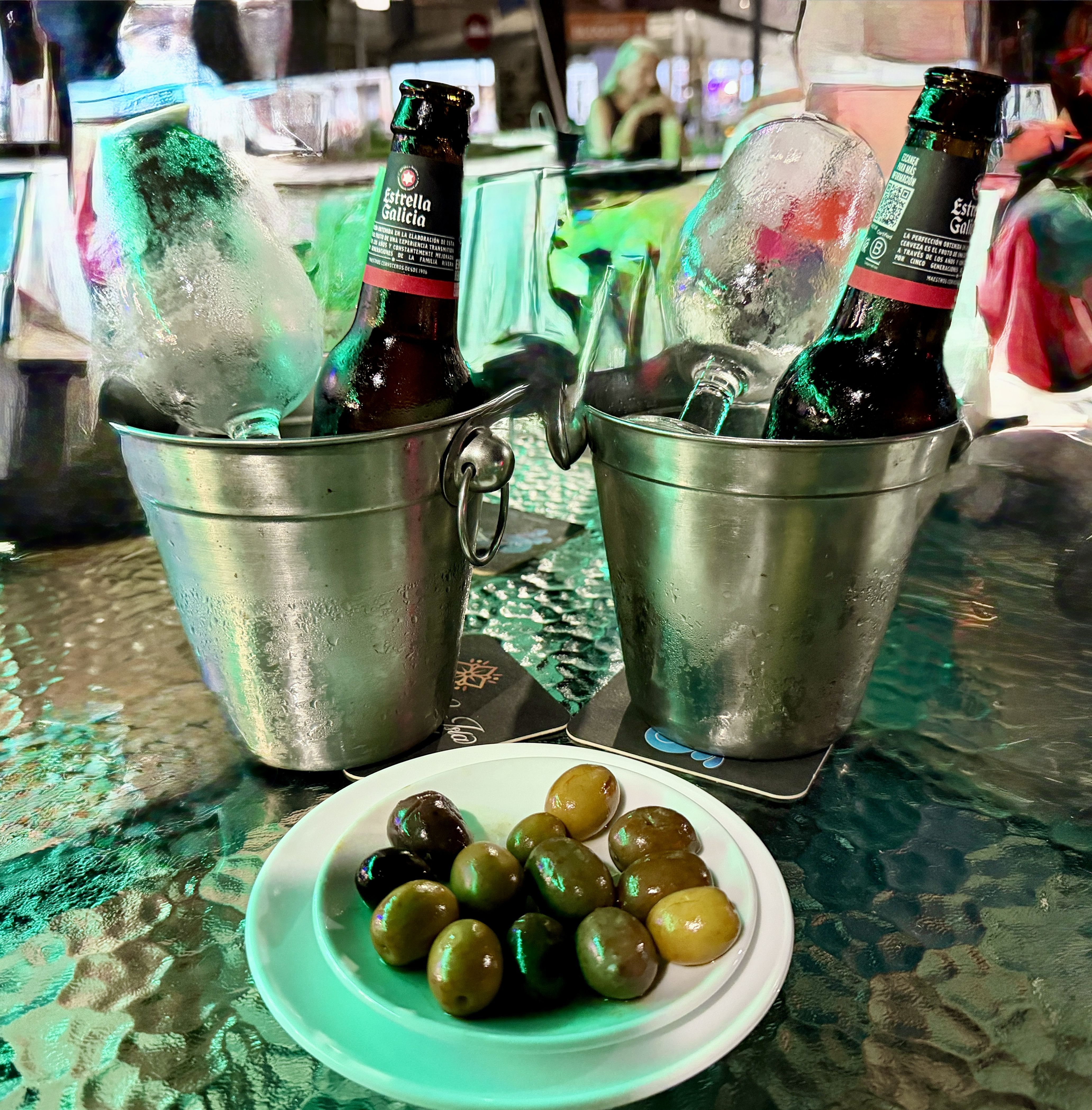 Cervesas a la fresca! · Peñiscola FOTO: Lera Lorrio García