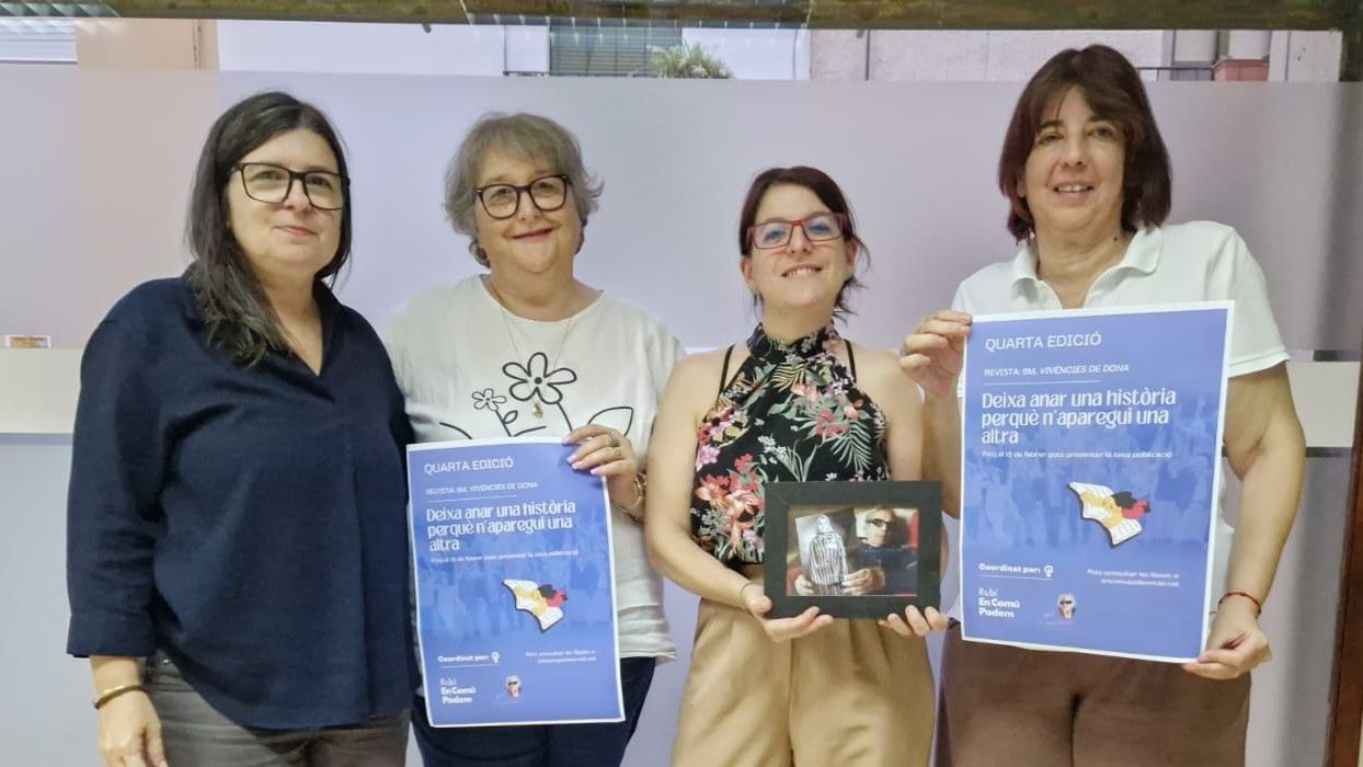 L'organització de "Vivències de dona" explica les bases d'enguany FOTO: Cedida