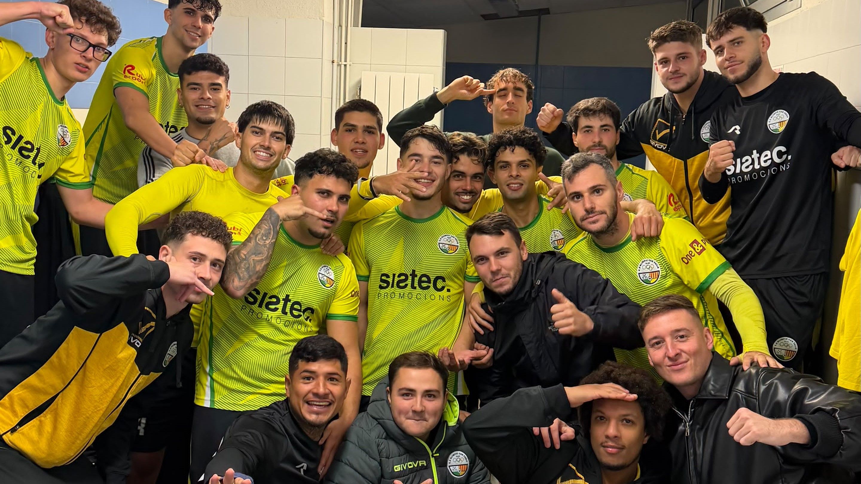 L'Olimpic B, tercer del Grup 7 de Tercera Catalana FOTO: Cedida
